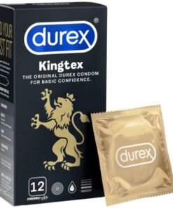 Bao Cao Su Durex Kingtex Hộp 12 Cái