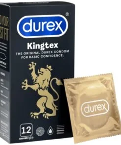 Bao Cao Su Durex Kingtex Hộp 12 Cái