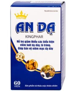 Viên Uống Hỗ Trợ Điều Trị Viêm Loét Dạ Dày, Tá Tràng An Dạ Kingphar 6 00028630 an da kingphar 60v 8349 5f8f large
