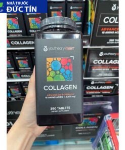 Collagen Men youtheory dành cho Nam 390 viên của Mỹ Chính Hãng