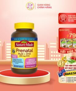Alternative view of Vitamin tổng hợp cho bà bầu nature made prenatal multi dha mỹ