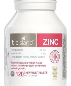 Viên hỗ trợ bổ sung cho bé Bio Island Zinc 120 viên, Mẫu mới