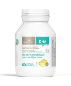 Dầu cá Bio Island hỗ trợ bổ sung DHA cho trẻ của Úc, 60 viên