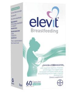 Elevit Breastfeeding – Elevit sau khi sinh & cho con bú của Úc 60 viên Mẫu Mới