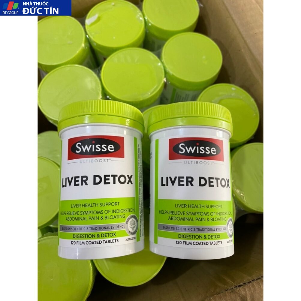 Viên Uống Hỗ Trợ Thải Độc Gan Swisse Liver Detox Úc, 120 viên 9 gan2
