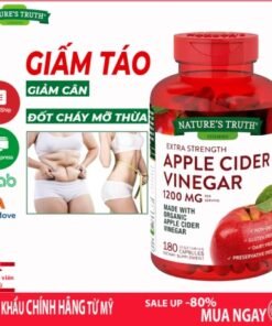 Alternative view of Viên Giảm Cân Giấm Táo Hữu Cơ Nature's Truth Apple Cider Vinegar 1200mg