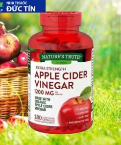 Viên Giảm Cân Giấm Táo Hữu Cơ Nature's Truth Apple Cider Vinegar 1200mg