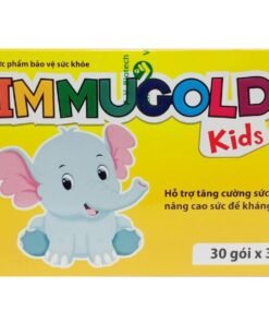 Gói uống Immugold Kid hỗ trợ tăng đề kháng, giúp bé ăn ngon