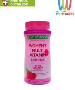 Kẹo dẻo đa Vitamin cho nữ Nature’s Bounty Women’s Multivitamin Gummies 80 viên