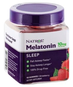Kẹo dẻo ngủ ngon Natrol Gummies Melatonin 10mg