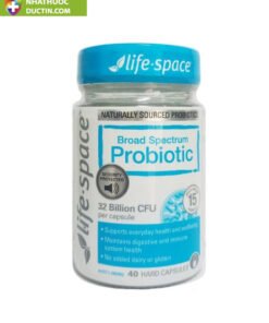 Men vi sinh Úc cho người lớn Life Space Probiotic, 20 viên