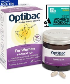 Men vi sinh Optibac tím (Optibac For Women) chuẩn nội địa UK ( Hàng Chuẩn chính hãng)