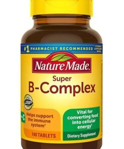 Nature Made Super B-complex hỗ trợ tăng đề kháng, giảm mệt mỏi, 140 viên