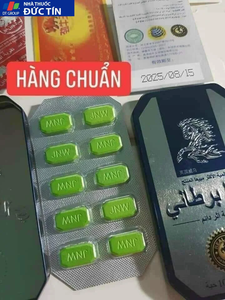 Viên Uống Hỗ Trợ Tăng Cường Sinh Lý Ngựa Thái Hộp 10 Viên 14 ngua4
