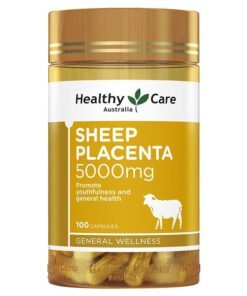 Nhau thai cừu Healthy Care Sheep Placenta 5000mg 100 viên Úc