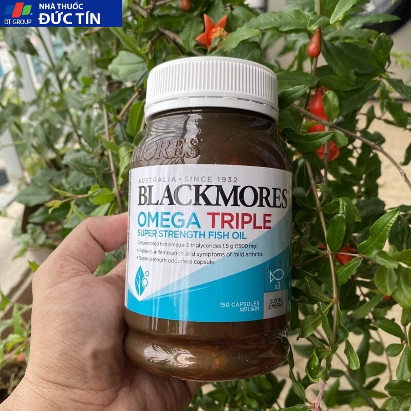 Dầu Cá Blackmores Omega Triple Của Úc, 60 viên 1 Dầu Cá Blackmores Omega Triple Của Úc, 60 viên