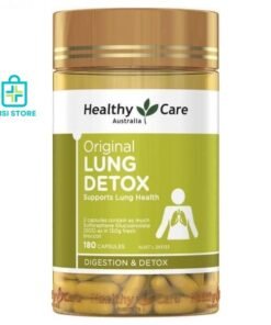 Alternative view of Viên uống thải độc phổi Lung Detox Healthy Care original 180 viên, Úc
