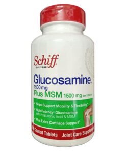 Schiff Glucosamine Plus MSM 1500mg chính hãng của Mỹ, vỏ trắng