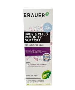 Siro Brauer Immunity Hỗ Trợ Tăng Sức Đề Kháng Cho Bé