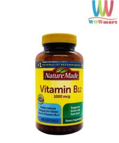 Viên uống bổ sung Vitamin B12 Nature Made Vitamin B12 1000mcg 400 viên