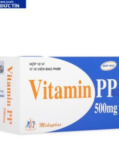 Thuốc điều trị các bệnh về da Vitamin PP (Hộp 10 vỉ x 10viên)