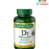 Viên uống bổ sung Vitamin D3 Nature’s Bounty Vitamin D3 5000IU 400 viên