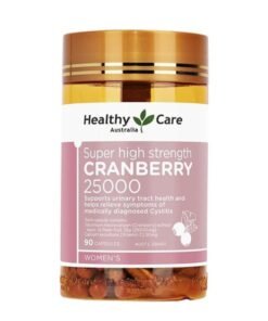 Viên uống hỗ trợ đường tiết niệu Healthy Care Cranberry 25000mg