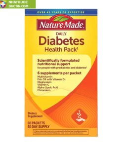Viên uống Nature Made Diabetes Health Pack chính hãng của Mỹ