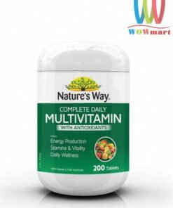 Viên uống Vitamin tổng hợp Nature’s Way Complete Daily Multivitamin 200 Viên