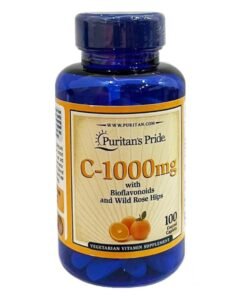 Vitamin C Puritan's Pride 1000mg Của Mỹ Hộp 100 Viên, Viên nén