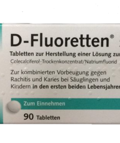 Vitamin D Fluoretten 500 I.E Của Đức Cho Trẻ Sơ Sinh