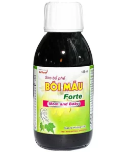 Siro bổ phế Bối Mẫu Forte Mom And Baby Tất Thành bổ phổi, giảm ho (125ml)