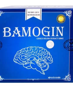 Viên uống Bamogin Thành Công tăng cường tuần hoàn não (60 viên)