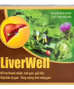Viên uống LiverWell Navi hỗ trợ mát gan, giải độc, bảo vệ gan (60 viên)