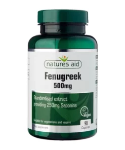 Viên uống lợi sữa cỏ cà ri Fenugreek 500mg Natures aid 90 viên - Anh