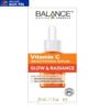 Serum hỗ trợ dưỡng trắng Balance Vitamin C Glow and Radiance, 30ml