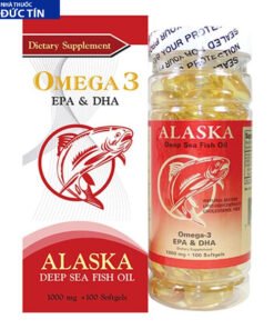 Viên dầu cá Omega 3 Alaska Deep Sea Fish Oil của Mỹ