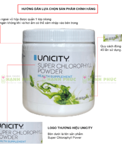 Bột diệp lục Unicity Super Powder Chlorophyll 92g - Mỹ 16 6bc2c657 f072 4a1a a4d9 4e4a1847256b