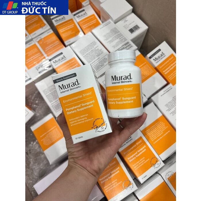 Viên uống chống nắng nội sinh Murad Pomphenol Sunguard Dietary Supplement 60v- Mỹ 12 a344