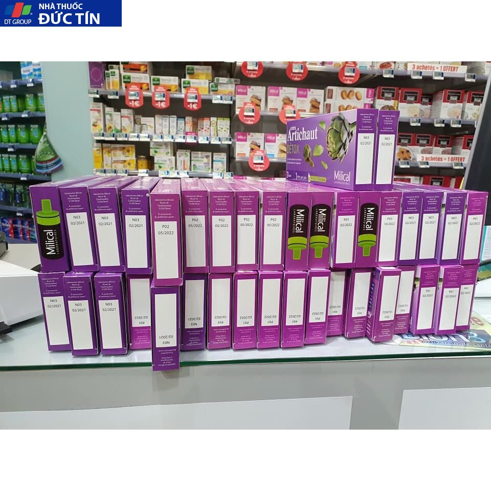 Nước uống thải độc gan Extra Artichaut Detox 7 ngày - Pháp 9 b1