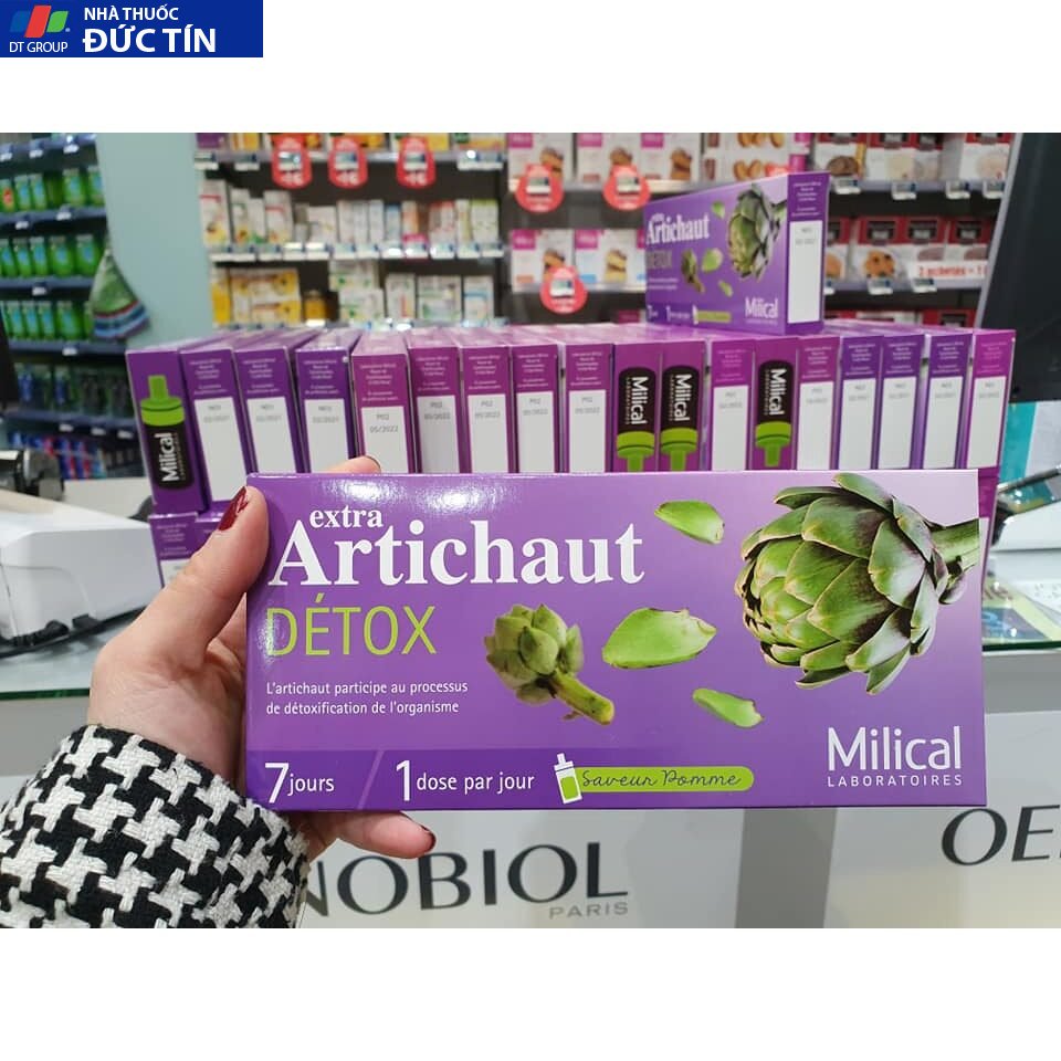 Nước uống thải độc gan Extra Artichaut Detox 7 ngày - Pháp 8 b2