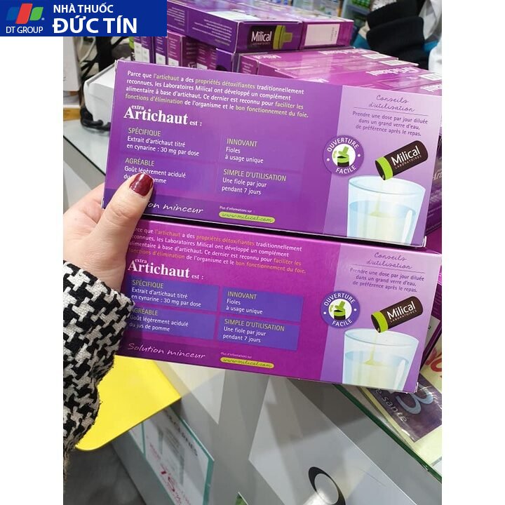 Nước uống thải độc gan Extra Artichaut Detox 7 ngày - Pháp 10 b3