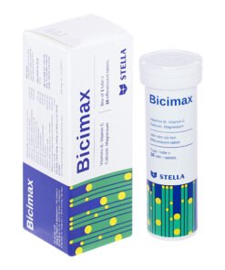 Bicimax bổ sung vitamin nhóm B, vitamin C, canxi và magie tuýp 10 viên