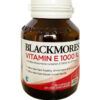 Blackmores Natural Vitamin E 1000IU 100 viên của Úc, 30 viên