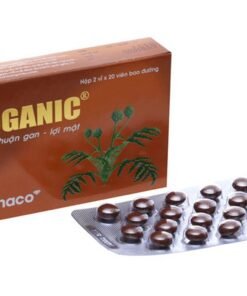 Boganic Traphaco - Bổ gan, giải độc viên bao đường hộp 2 vỉ