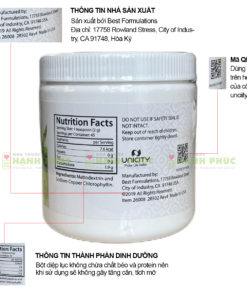Bột diệp lục Unicity Super Powder Chlorophyll 92g - Mỹ 25 cdd061bd ed49 4c33 844e da7ca3698f91