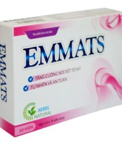 Emmats - hỗ trợ tăng cường nội tiết tố, làm đẹp da