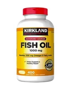 Dầu cá Fish Oil Kirkland Signature 1000mg 400v- Mỹ