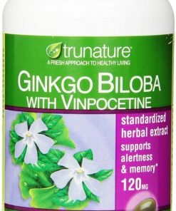 Ginkgo Biloba 120mg Trunature Chính Hãng Của Mỹ, 340 viên