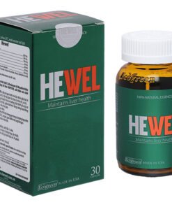 Hewel hỗ trợ giải độc gan, hạ men gan lọ 30 viên